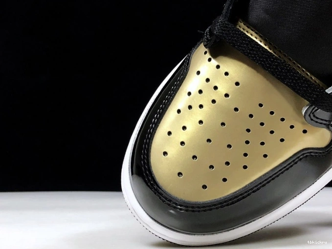Reps TBkick 861428-007 Jordan Glod Retro Air Toe High 1 0708